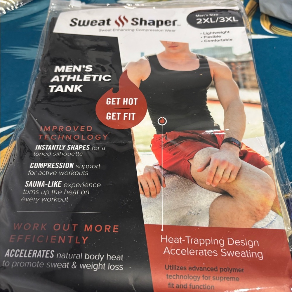 Men's Black Athletic Tank